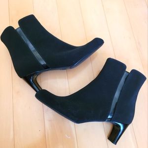 Stuart Weitzman Gore-Tex Fabric Ankle Boots